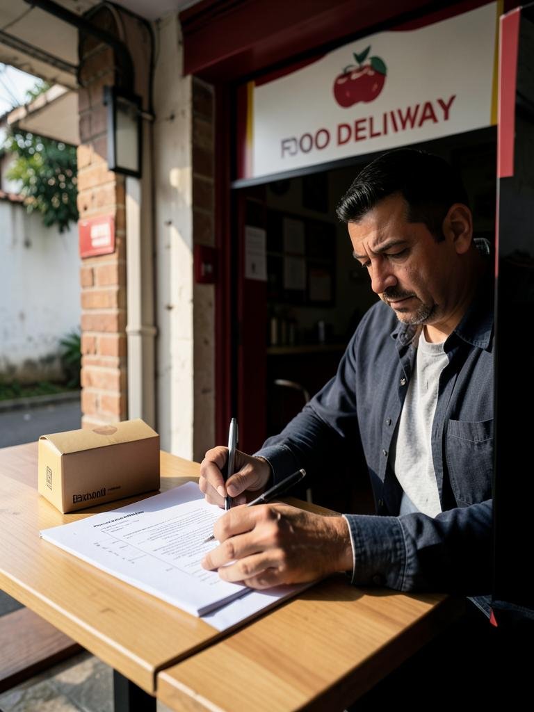 Cena ilustrativa do capítulo Registro da marca